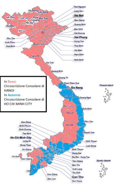 Vietnam Map